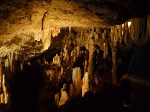 Stalagmites and stalactites 