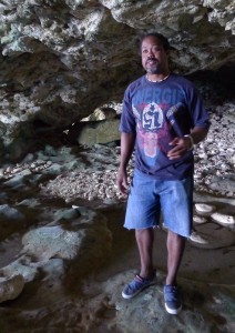 Don, our guide at the sea-cave, mon.